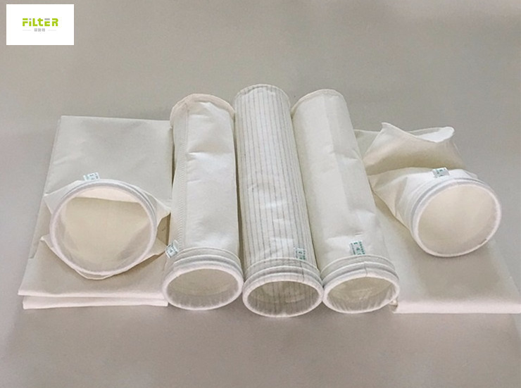 Quality Polyester Filter Sleeves 550GSM For Cement Plant Oil Water Repellent for sale