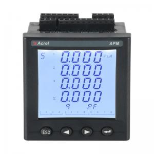 Quality APM800 AC/DC 85V~265V Programmable Power Meter / 3 Phase 3 Wire Energy Meter for sale