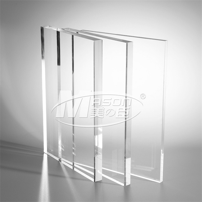 Quality 1220x2440mm Plexiglass Sheets Transparent Cast Acrylic Sheet 20mm for sale