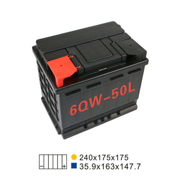 Quality 6 Qw 50L Agm Lead Acid Car Start And Stop Battery 45AH 20HR For Automotive for sale