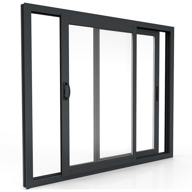 Quality Interior Commercial Aluminum Sliding Glass Doors for sale
