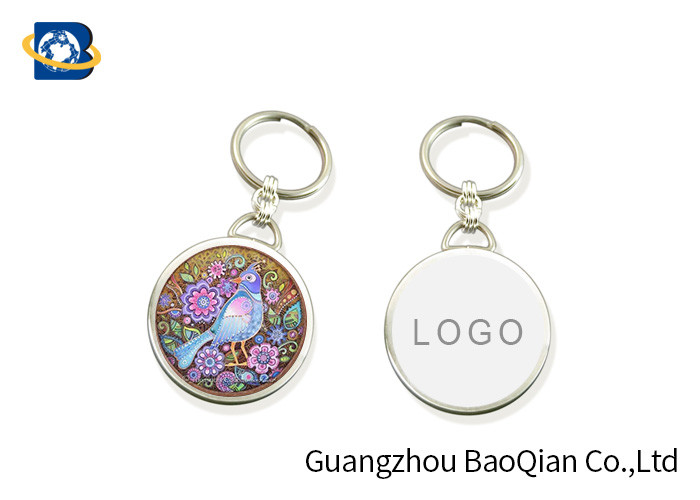 Quality Special Gifts / Premium Custom Printed Keychains , Lenticular Keyring SGS Approval for sale