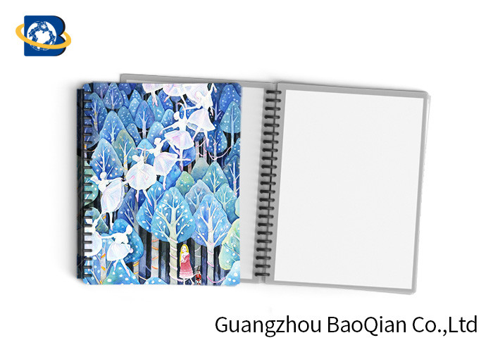 Quality Pretty Girl Design 3D Lenticular Notebook PET / PP / PVC Cover Material for sale