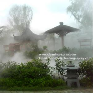 Quality 12L 2200W high pressure intelligent outdoor garden misting cooling system for sale