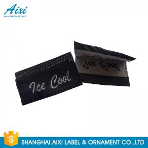 Quality Silk Screen Care Woven Clothing Labels , Washable Apparel Labels For Garment for sale