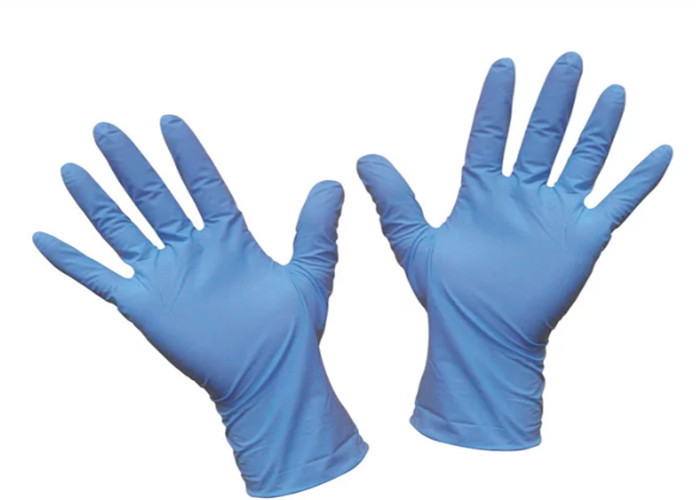 Quality Anti Bacterial Disposable Nitrile Gloves Examination Medical Heavy Duty Surgical for sale