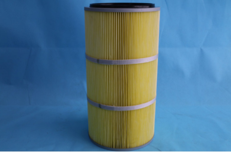 Quality Oil Water Repellent Dust Filter Cartridge Not Sticky Customized Dimension for sale