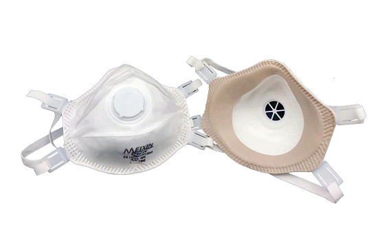 Quality Non Irritating Carbon Respirator Mask Soft White Color CE Certification for sale