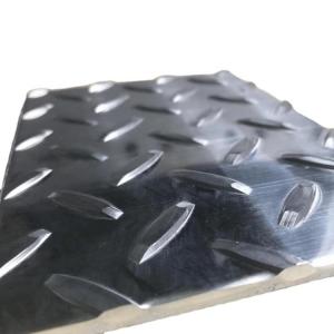 Quality 3mm Aluminium Tread Plate 3003 5083 1050 Smooth PVC Film Embossed Coated for sale