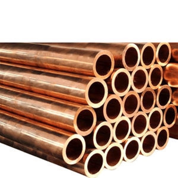 Quality 100mm 108mm Copper Round Pipe Square Oval Half-Round For Heating for sale