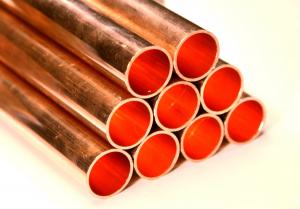 Quality Durable Recyclable Copper Metal Pipe 3 Inch 1/2 Inch 15mm For Air Condition for sale