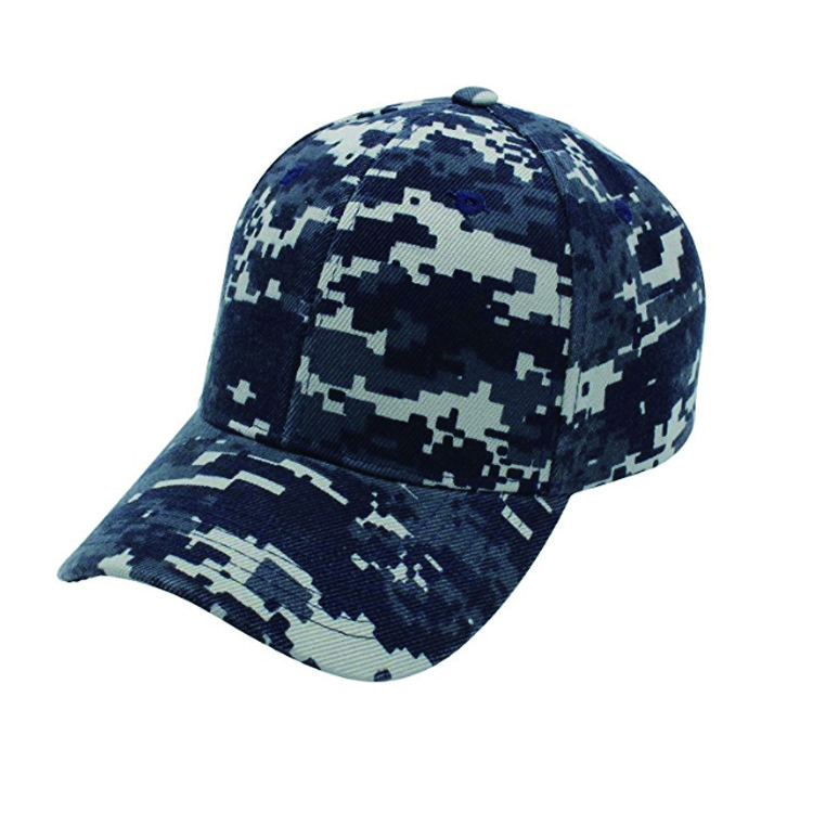 Quality Trendy Camouflage Sports Dad Hats With Custom Logo Printed 56~60 Cm for sale