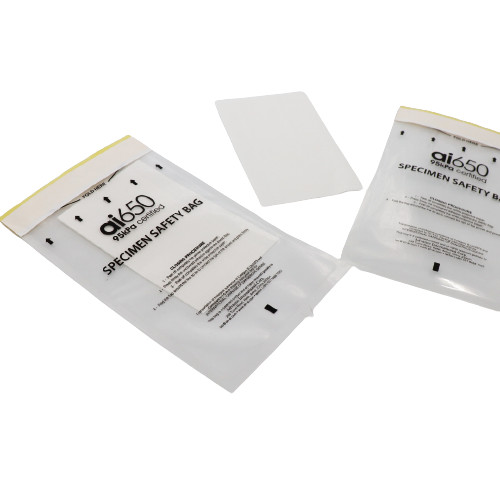 Quality Heat Sealing Biohazard Symbol Bacteria Filled Bag 95kPa for sale