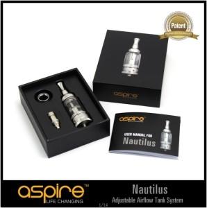Quality 2014hot Selling E Cigarette Adjustable Atomizer Bdc Glassomizer Aspire Nautilus for sale