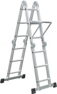 Quality 1.0-1.7mm 6 Step Aluminium Step Ladder 6063 87-120cm for sale
