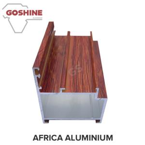 China Wooden Marable Aluminum Heatsink Extrusion Profiles Length Shape Customize on sale