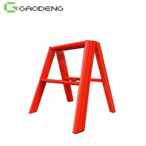 Quality Max Load 120 KG Luxury Aluminum Ladder 4 Steps 1.0 Mm Thickness for sale