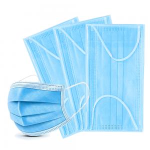 Quality Non Woven PP Face Medical Mask , Disposable Earloop Face Mask With Elastic Ear Loop for sale