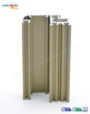 Quality Bronze Color Anodized Aluminium Profile 6063 T5 With 1.2mm Thickness for sale
