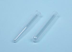 Quality Glass Round Test Tube Lab Disposable Products Transparent Smooth for sale