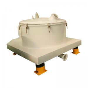 Quality Industrial Plate Plastic Lining Psb800 Flatbed Centrifuge For Separation Filtration for sale