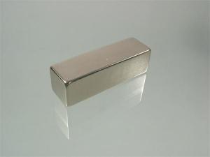 Quality Super strong neodymium block magnet 50x15x15mm for sale