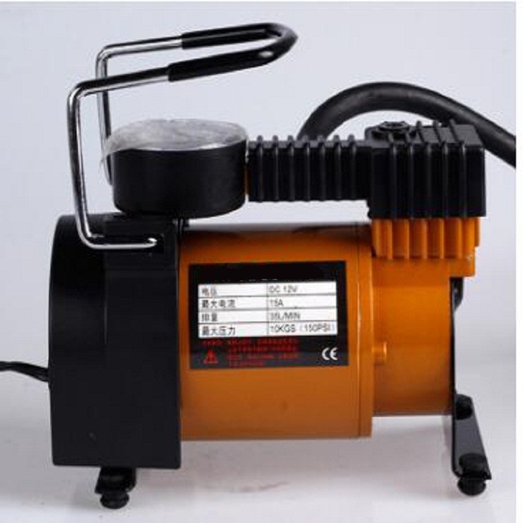 Quality 144W Mini Metal Air Compressor 140 Psi For Inflating Tires for sale