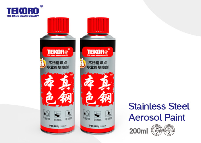 Quality High Performance Stainless Steel Aerosol Paint For Welding Spot Repair / for sale