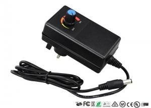 Quality CE UL Adjustable Output Voltage Wall Adapter Power Supply With Adjustable Switch for sale