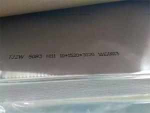 Quality H111 5083 Aluminum Sheet Navigation Type 5083 Aluminum Plate for sale