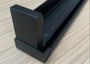 Quality Black Anodizing Aluminum Solar Frame Extrusions With CNC Machining for sale
