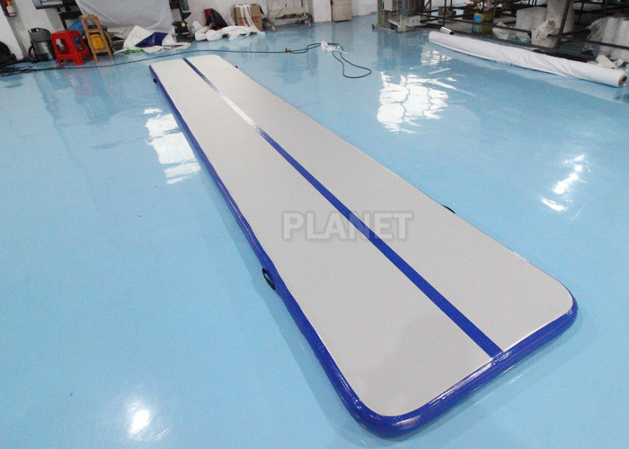 Quality PVC 6m Tarpaulin Inflatable Gymnastics Mats For Fitness for sale