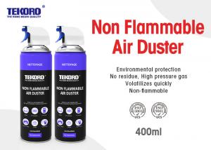Quality Non Flammable Air Duster , Non - Corrosive Aerosol Electronics Cleaner Leaves No for sale