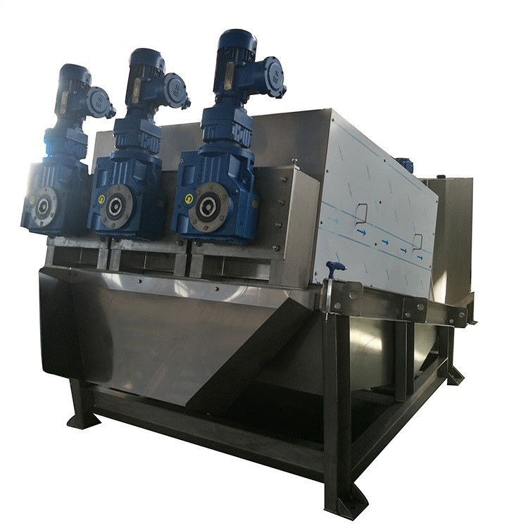 Quality SS304 SS316 Screw Sludge Dewatering Machine Sludge Dehydrator System For Sale for sale