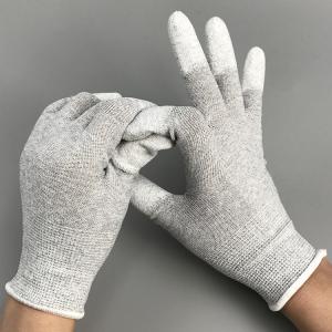 Quality PU Coated Palm Stretchable S M L Antistatic Control working Glove for sale