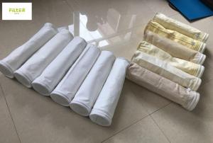 Quality 475G/M2 Homopolymer Acrylic Felt Filter Bags Anti Alkali for sale