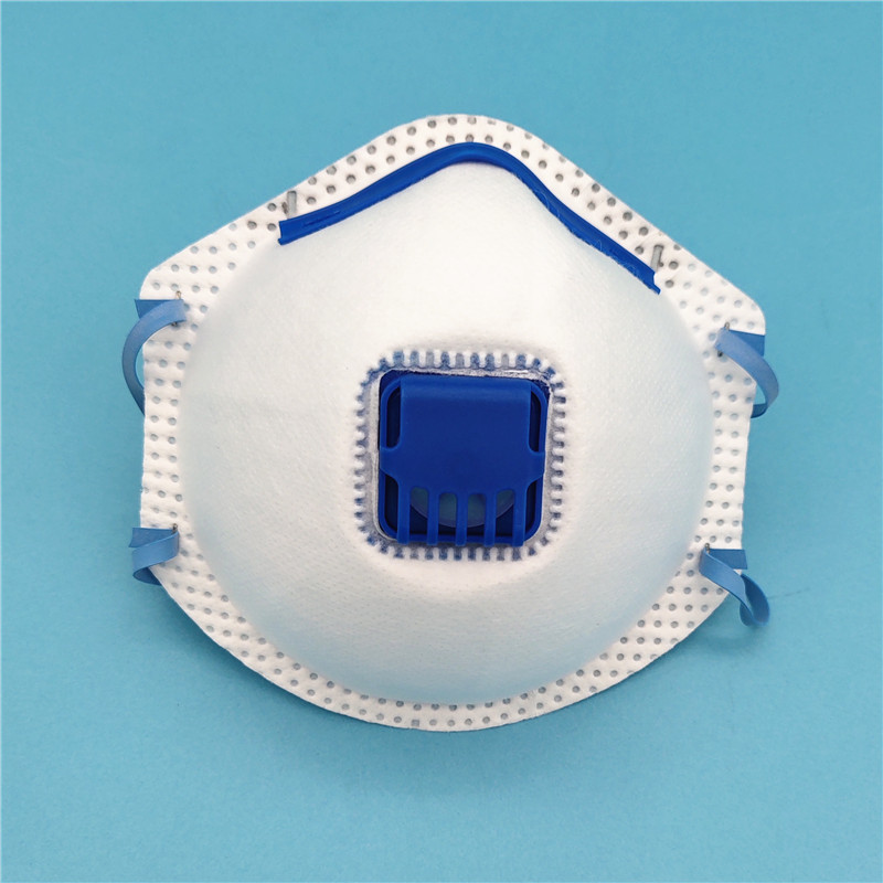 Quality Comfortable Cup FFP2 Mask Smooth Breathing With Exhalation Valve for sale