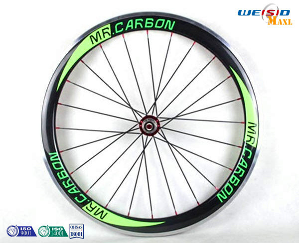 Quality 6061 T6 Aluminum Alloy Rim Bicycle Wheel / 24 Inch Road Bike Wheels for sale