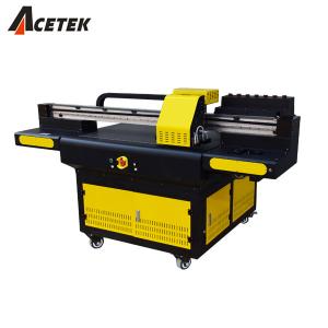 Quality Acetek UV Flatbed Printer , Mobile Cover CMYK Digital UV Flatbed Printing Machine for sale