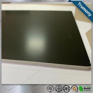 Quality Matt Black High Grade Aluminum Mirror Sheet Composite Panel For Decoration for sale