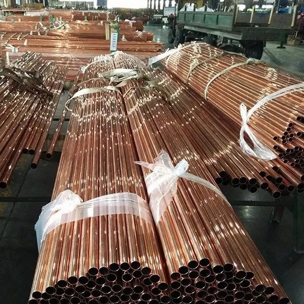 Quality 15mm Copper Metal Pipe C26000 Refrigeration Tube For Water Tube for sale