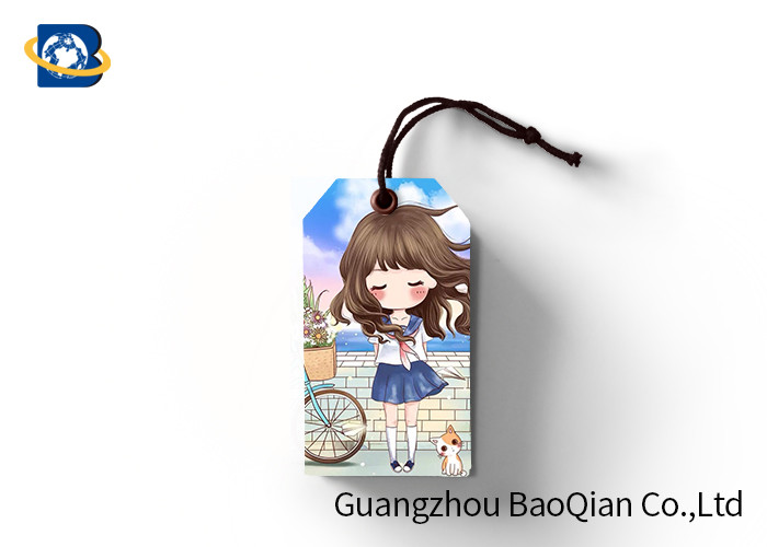 Quality Cartoon 3D Picture Custom Printed Hang Tags , Personalized Hang Tags For Clothing for sale