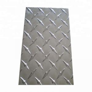 Quality Customized Length Aluminium Diamond Plate With Ribs For Boat Superstructure for sale