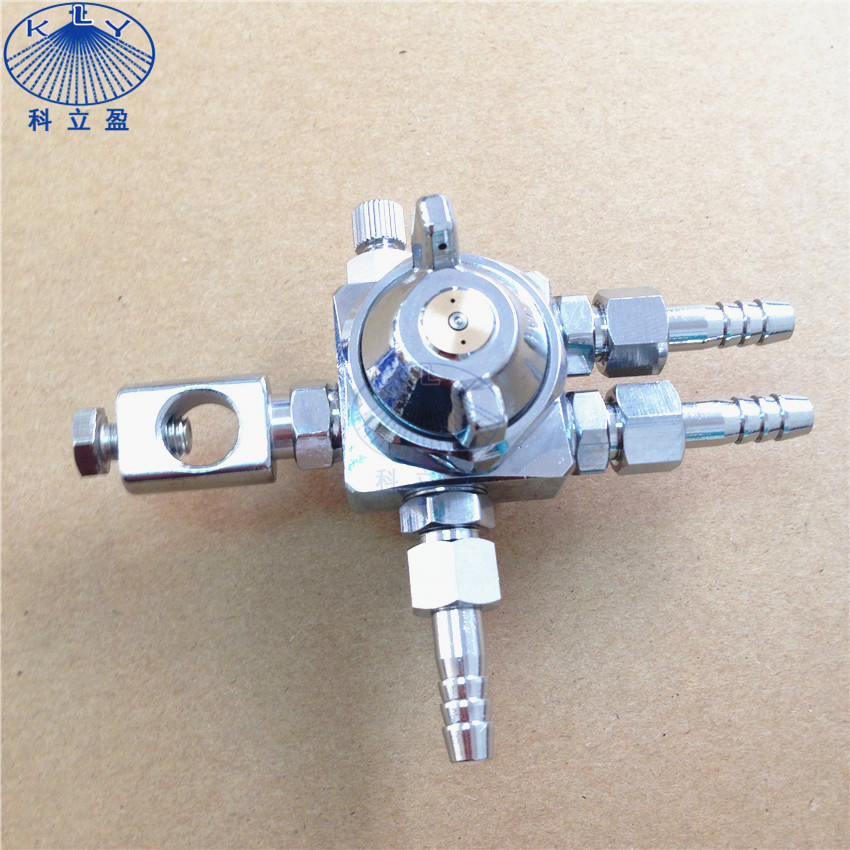 Quality 1.0mm Low pressure twin fluid pneumatic automatic spray guns for steel cooling, steel lubrication for sale