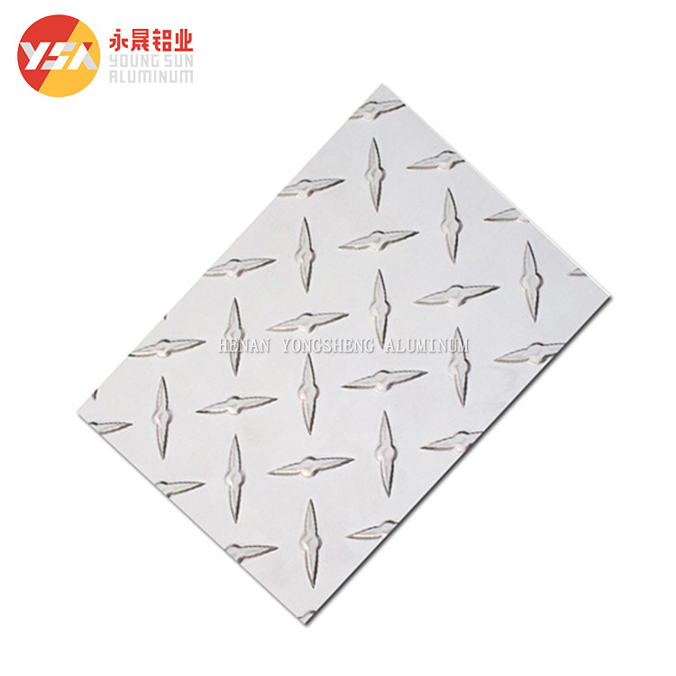 Quality 6.5mm Aluminum Checkered Plate H32 Aluminum Diamond Plate 4x8 Sheet for sale