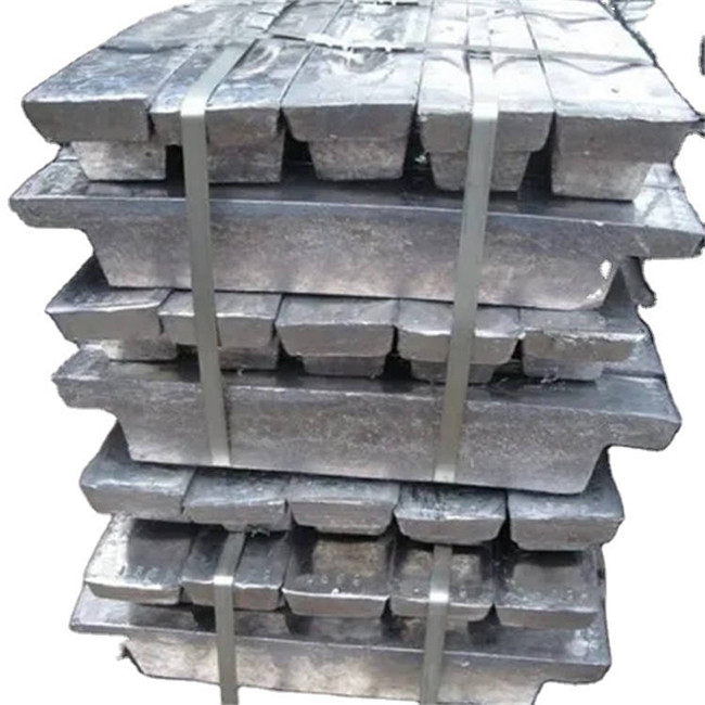 Quality Grade A7 Aluminum Ingots Pure Soft Lead Ingots Metal Zinc Tin Ingot 99.99% 5000 Tons for sale
