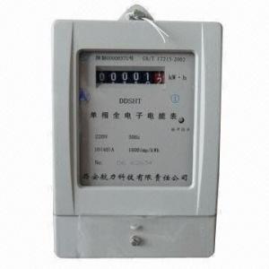 Quality Single-phase Multifunction Energy Meter for sale