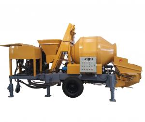 Quality Portable C3 8mpa Trailer Mounted 85L Concrete Mixing Pump for sale