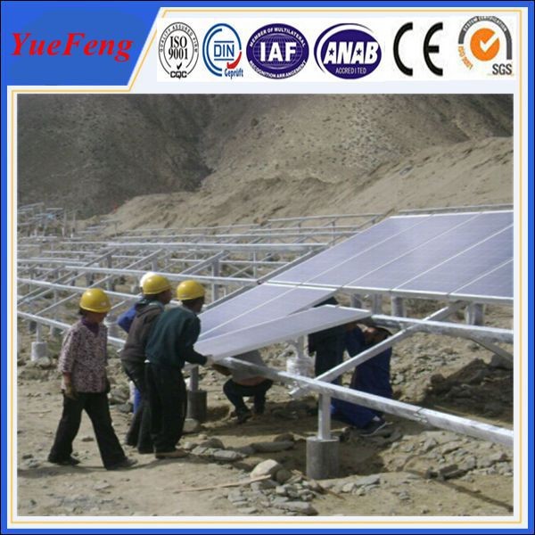 Quality Ground mounted solar power plant project, solar mounting structure for sale