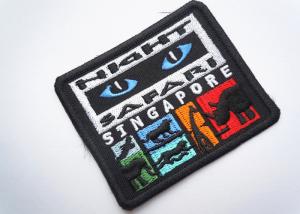 Quality Rubber  Embroidered Clothing Patch Uniform Sew On For Badges for sale